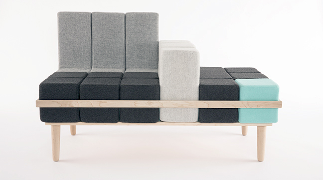 Bloc’d Sofa by Scott Jones Design
