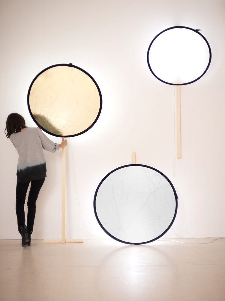 DIY Minimalist Lights a, b, c with Instructions by Gerhardt Kellermann and Ana Relvão