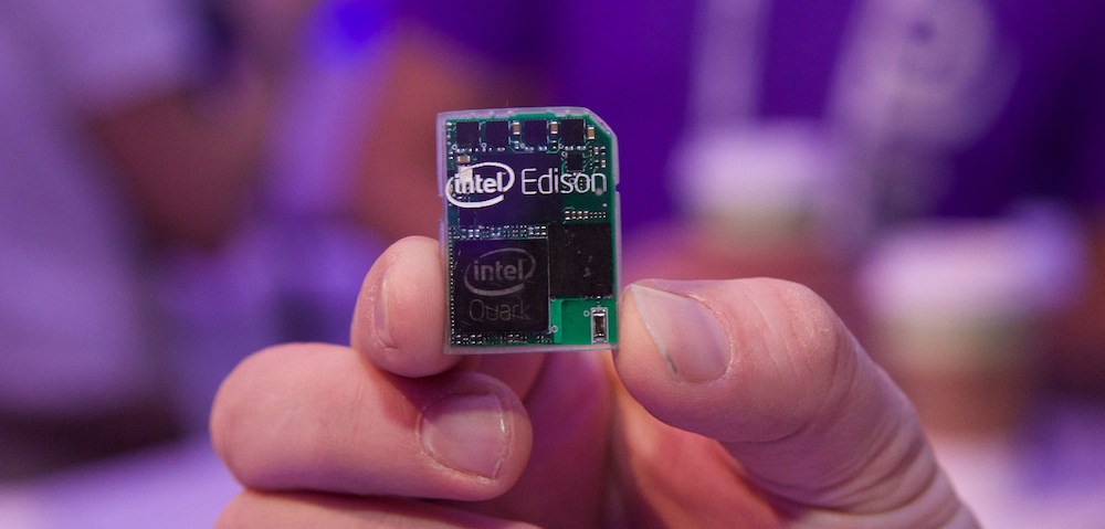Intel Edison at the CES Show 2014