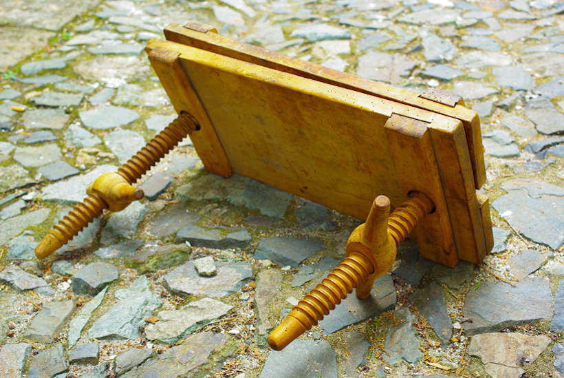 The Traditional Bookbinders Plough Tool Used in Twist Me!