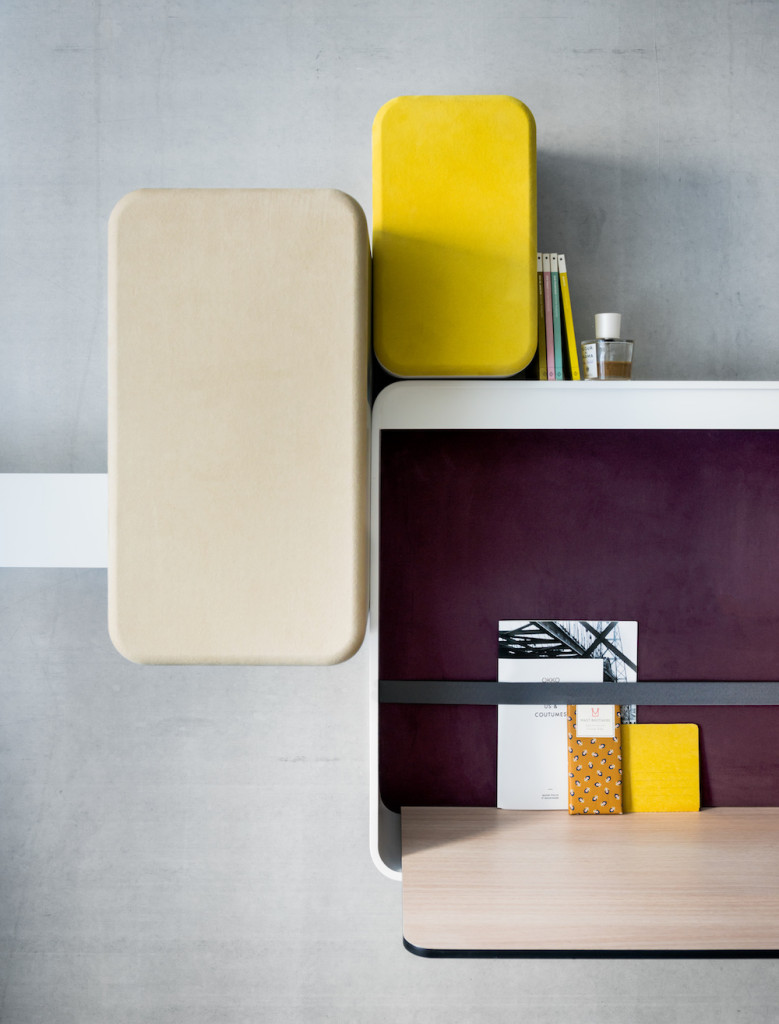 Close-up of Small Writing Desk by Patrick Norguet for Okko Hotels