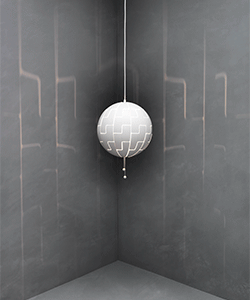 Animated GIF of the Exploding Pendant Lamp Opening