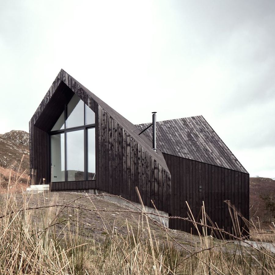 Black House at Camusdarach Sands in Scotland by RAW Architecture Workshop