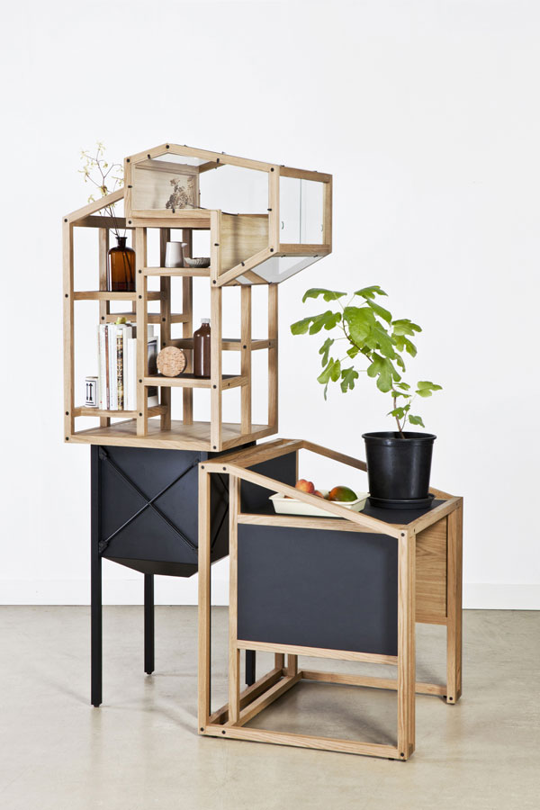 Industrial Gravel Plant Inspired Desk and Shelving by Mieke Meijer