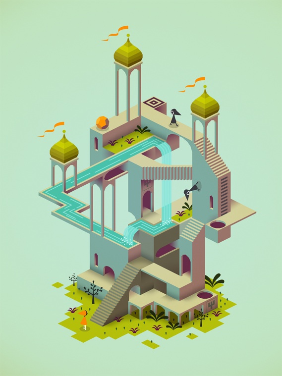 Monument Valley is an M.C. Escher Inspired iOS Game by ustwo