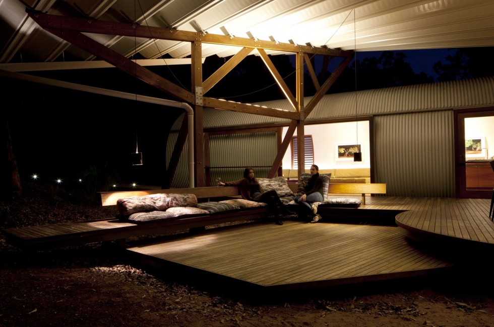 Outdoor Seating Area of DREW HOUSE in Seventeen Seventy, Australia