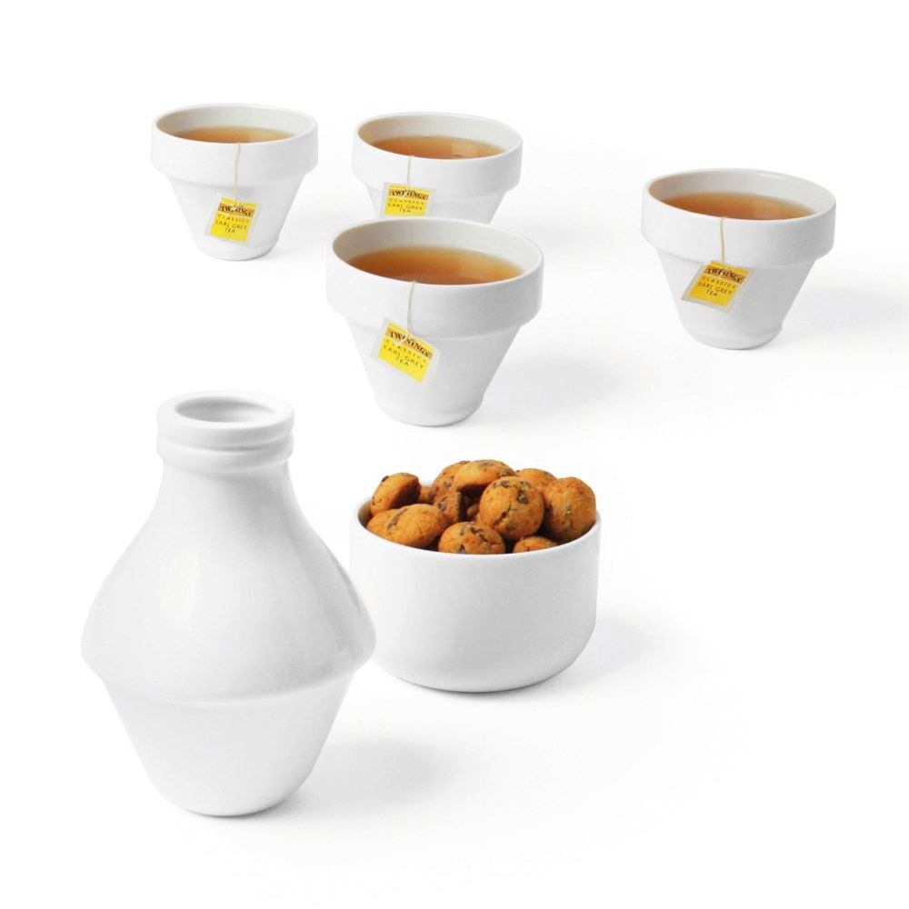 WITHMILK Stackable Tea and Coffee Set by doiy