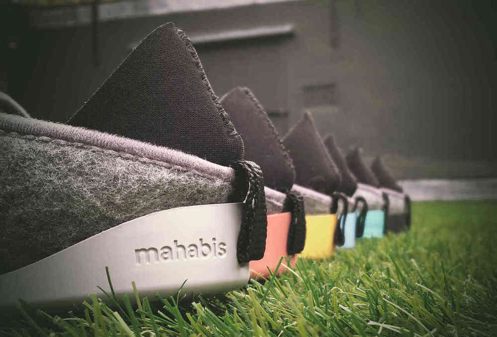Mahabis Slippers: Felt Shoes with Detachable Rubber Soles