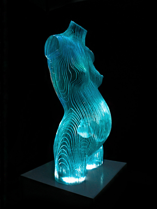 New Beginnings Glass Sculpture by Ben Young