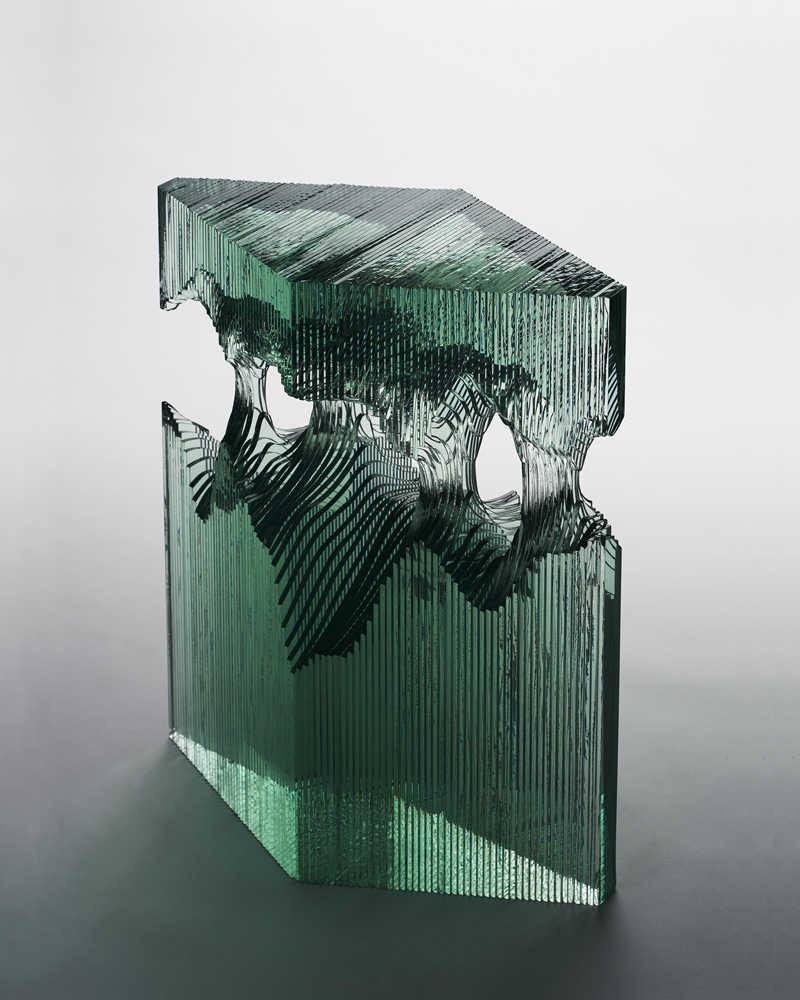 Parallels II by Ben Young in Glass