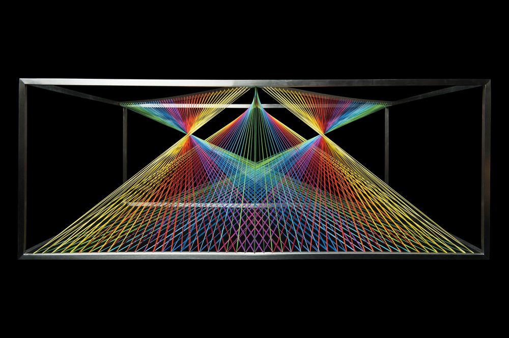 Interlacing Rainbow Strings from the Front