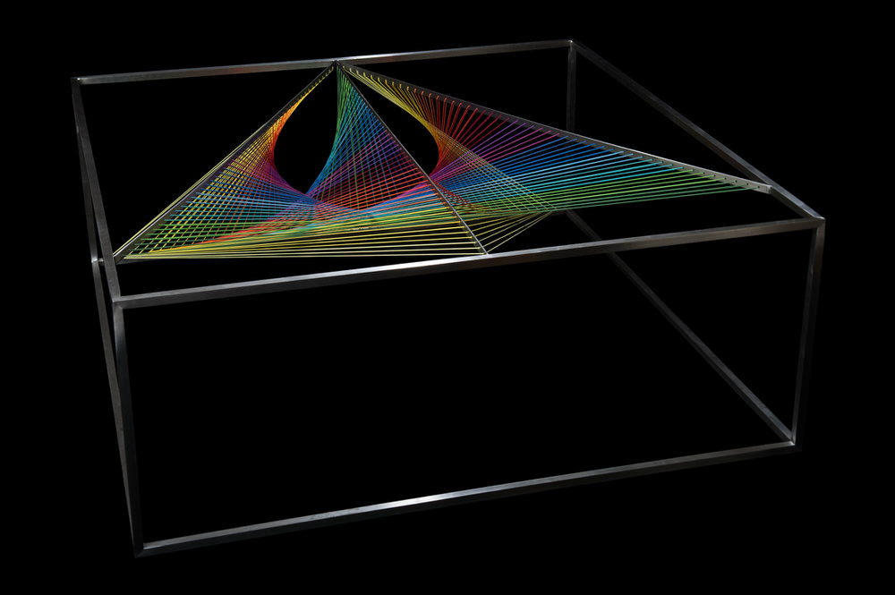 Prism Coffee Table from Above