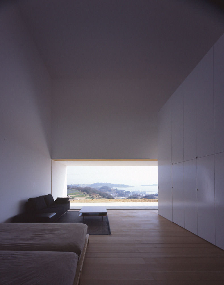 Living Area at End of Ushimado Atelier with View