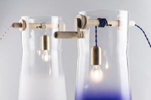 Water Well Inspired Lamp by MEJD Studio