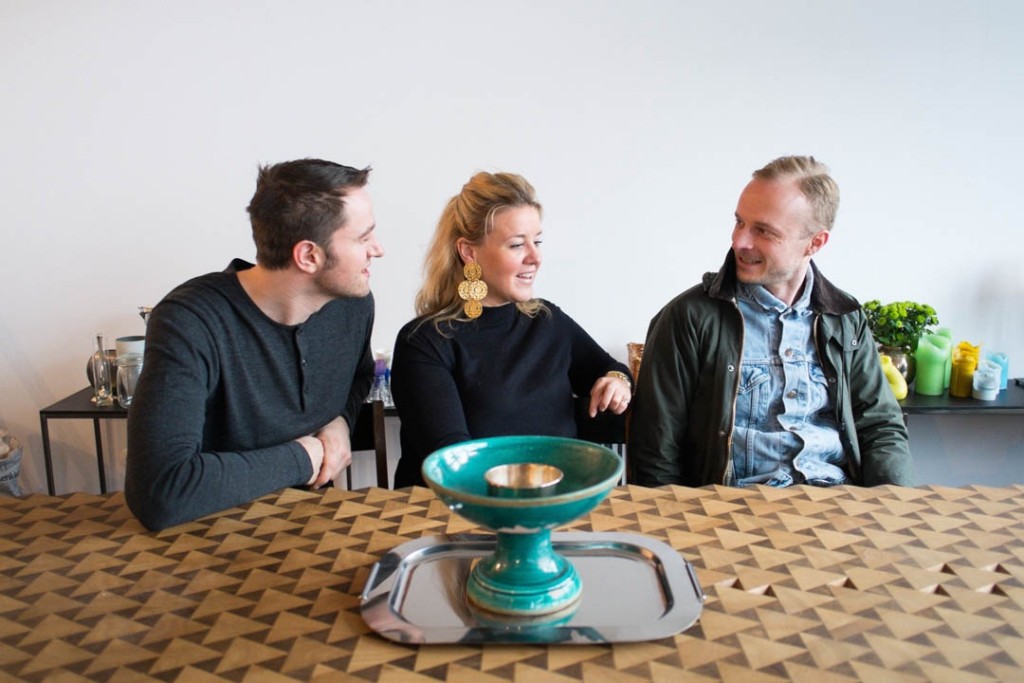 The Designers at Fundamental Group Berlin Sitting at the Atlas Table
