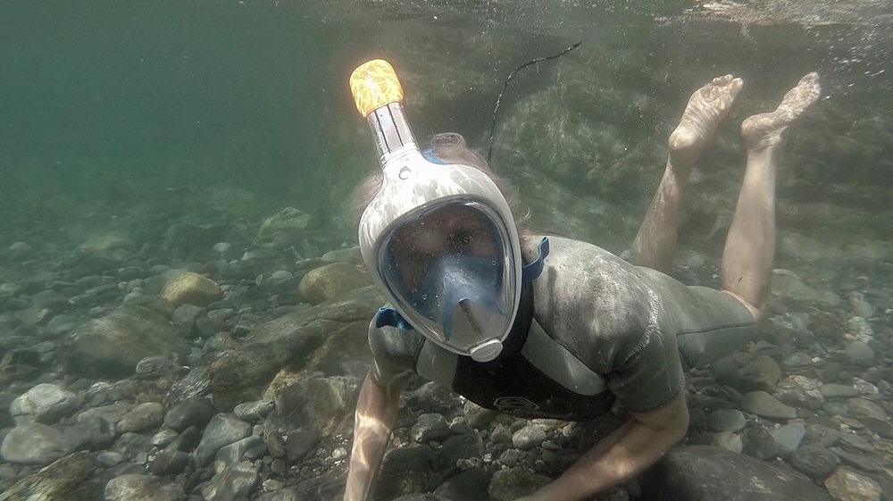 Read Jeff Goodman’s first hand review of the Easybreath snorkel here.
