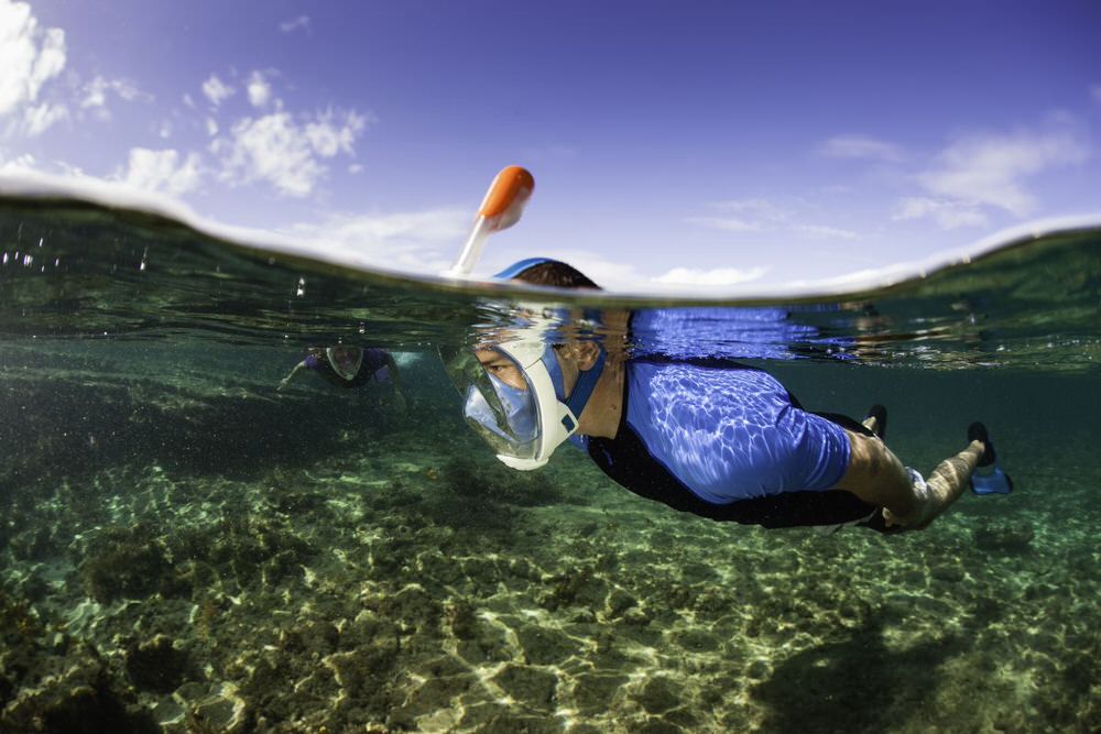 Snorkelling with the Tribord Easybreath Mask