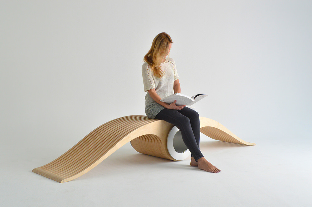 The EXOCET Chair as a bench
