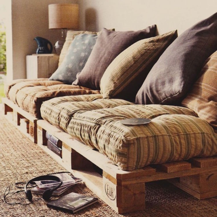 Upcycled Wood Pallet Furniture Ideas - Homeli