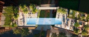 Sky Pool: 25m Glass Swimming Pool Connecting Two London Buildings