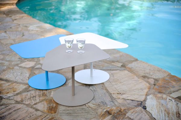 Poolside Kona Small Tables Set by Matiere Grise