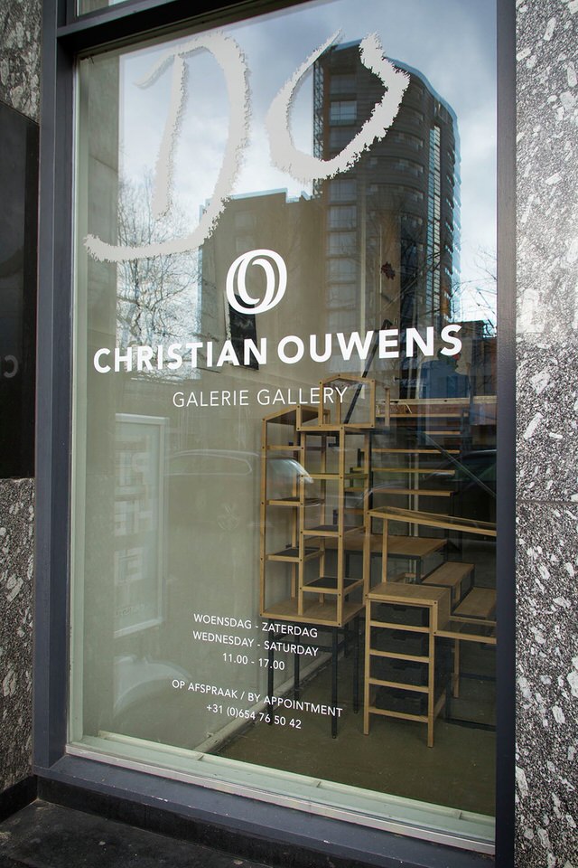 Christian Ouwens Gallery in Rotterdam with Mieke Meijers Furniture Design