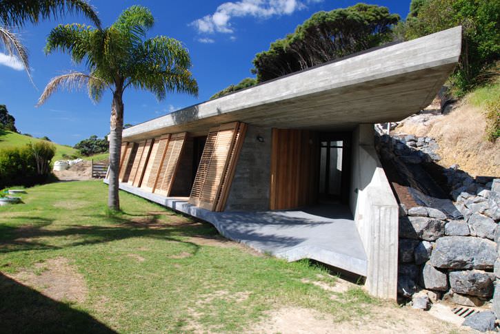 Concrete Structure with Living Roof