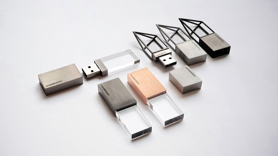 Empty Memory - 8GB Minimalist USB Stick Jewellery by Beyond Object
