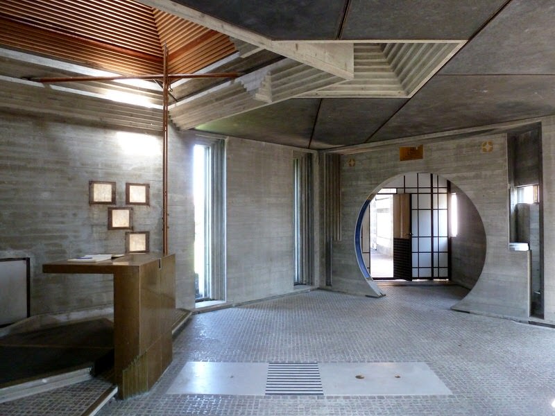 Interior Space of the Brion Cemetery by Carlo Scarpa