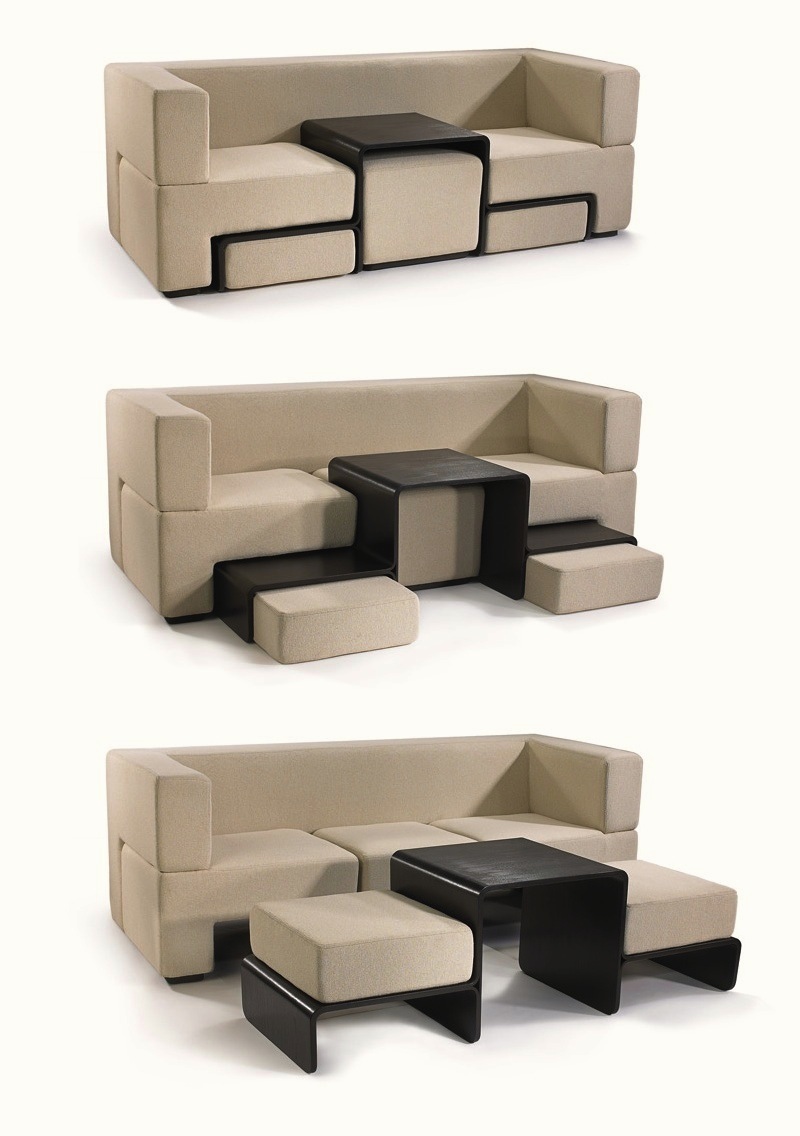 Modular Slot Sofa by Matthew Pauk