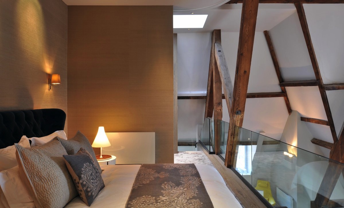 St Pancras Penthouse Bedroom