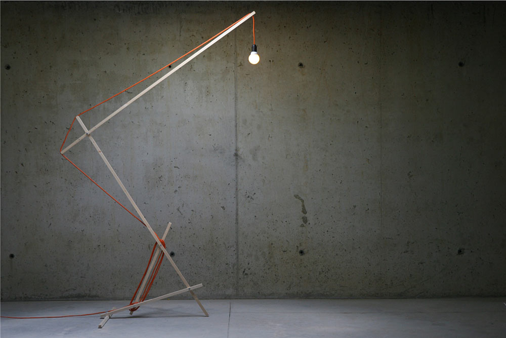 Crane Lamp by dialoguemethod for MUNITO