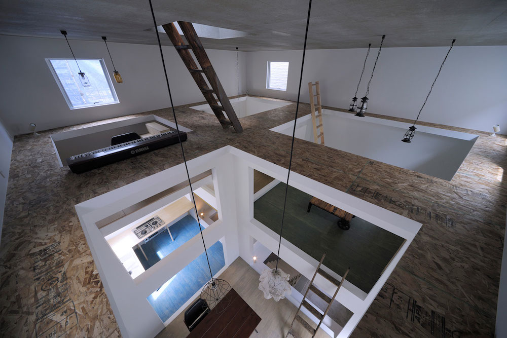 Ladder Access Loft Space in House T