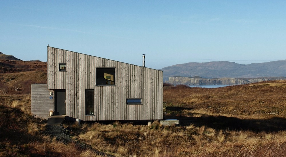 Side View of Eco Home by Rural Design Architects