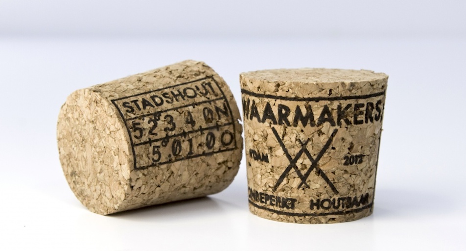 Corks With Tree Coordinates for Ninebyfour Lamps