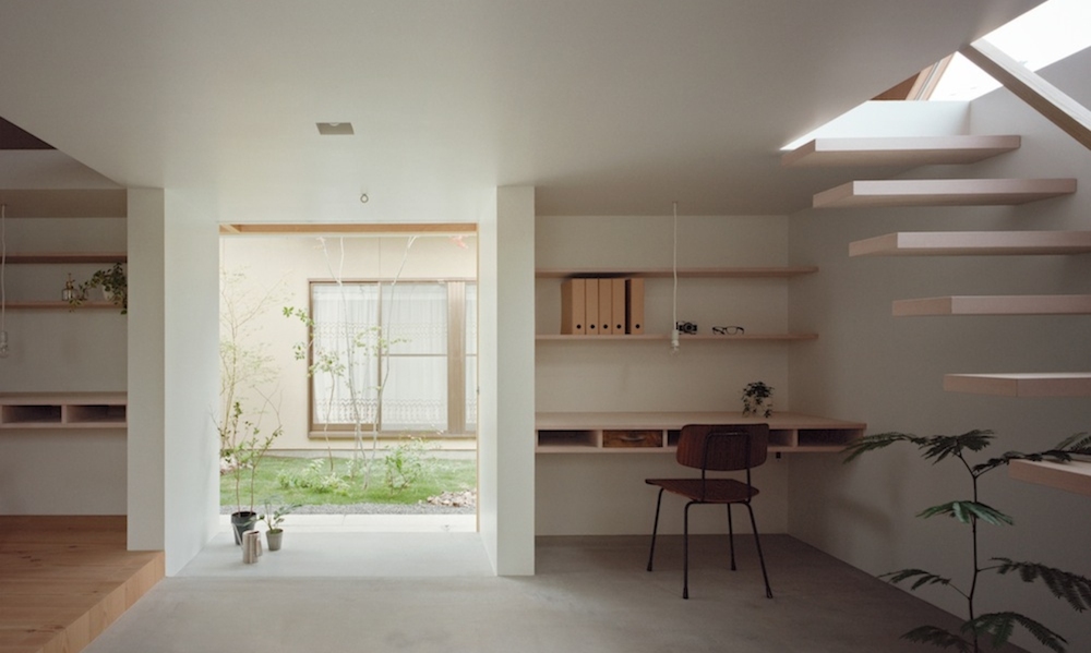 Minimalist Interior Design of Koya No Sumika by mA-style Architects in Japan