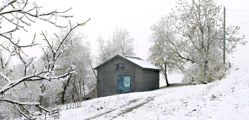 Savioz House in Snow