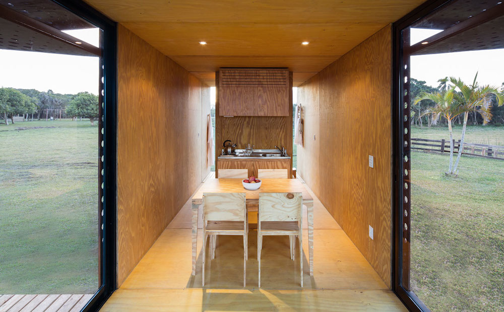 Dining Area and Kitchen Interior of MINI MOD by MAPA Architects