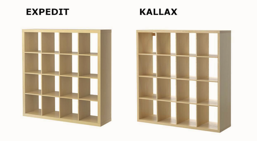 Ikea Discontinues Expedit Shelves and Replaces with Kallax
