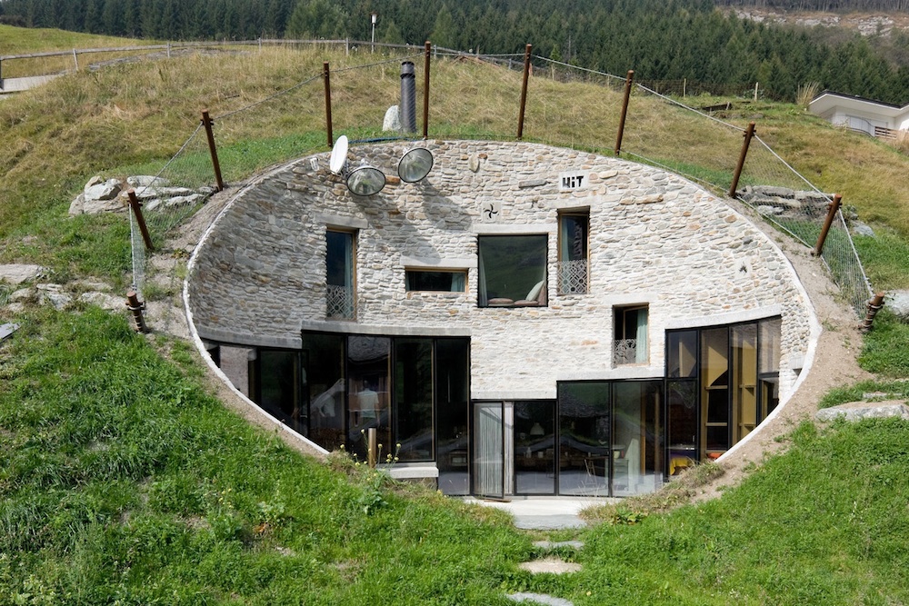 Villa Vals Secluded House Under Swiss Hillside by SeARCH & CMS