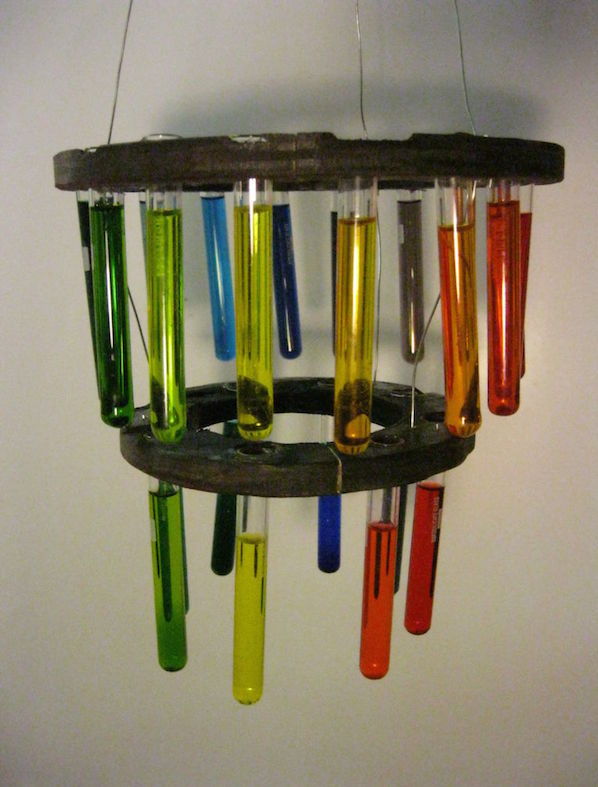 DIY Test Tube Chandelier from Instructables DIY Guide