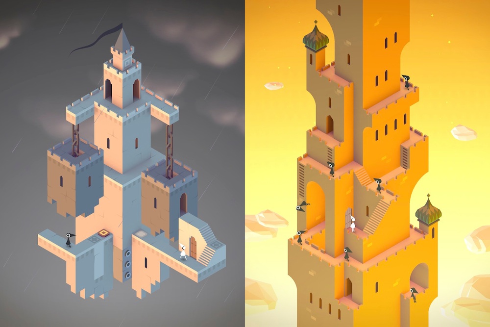 Crow People Patrolling Monument Valley Castles