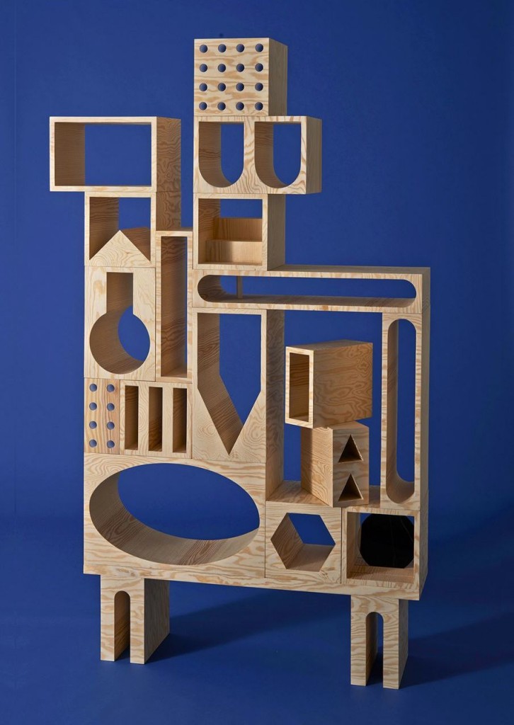 ROOM Collection Stacked Shape Blocks Shelving