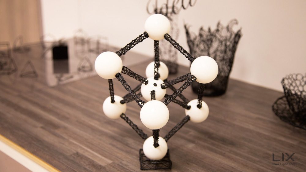 Atomic Structure Model Made with LIX 3D Printing Pen