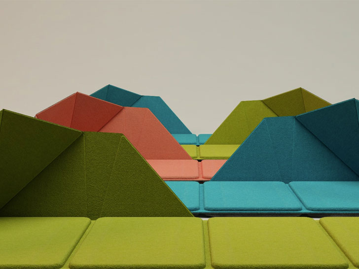 Resmo Folding Chair Colours by Ko Chien-Hui