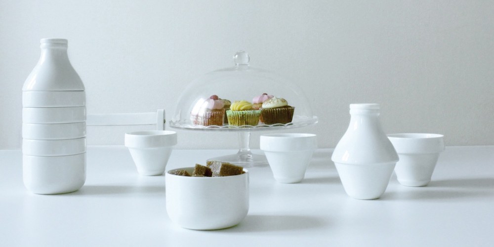 Withmilk Stackable Tea and Coffee Set by doiy