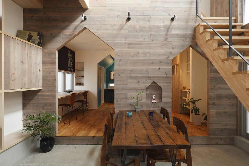 Hazukashi House in Kyoto, Japan by ALTS Design Office