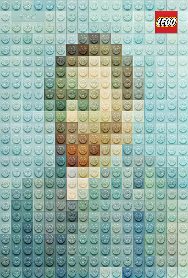 Lego Masters by Marco Sodano: Pixellated Artworks Recreated in Lego Bricks