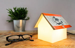 House Book Rest Lamp from Suck UK