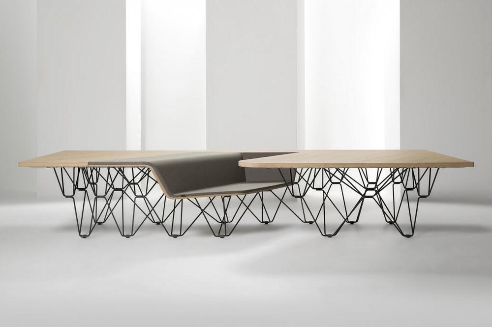 SitTable Desk Sofa by UNStudio for PROOFF
